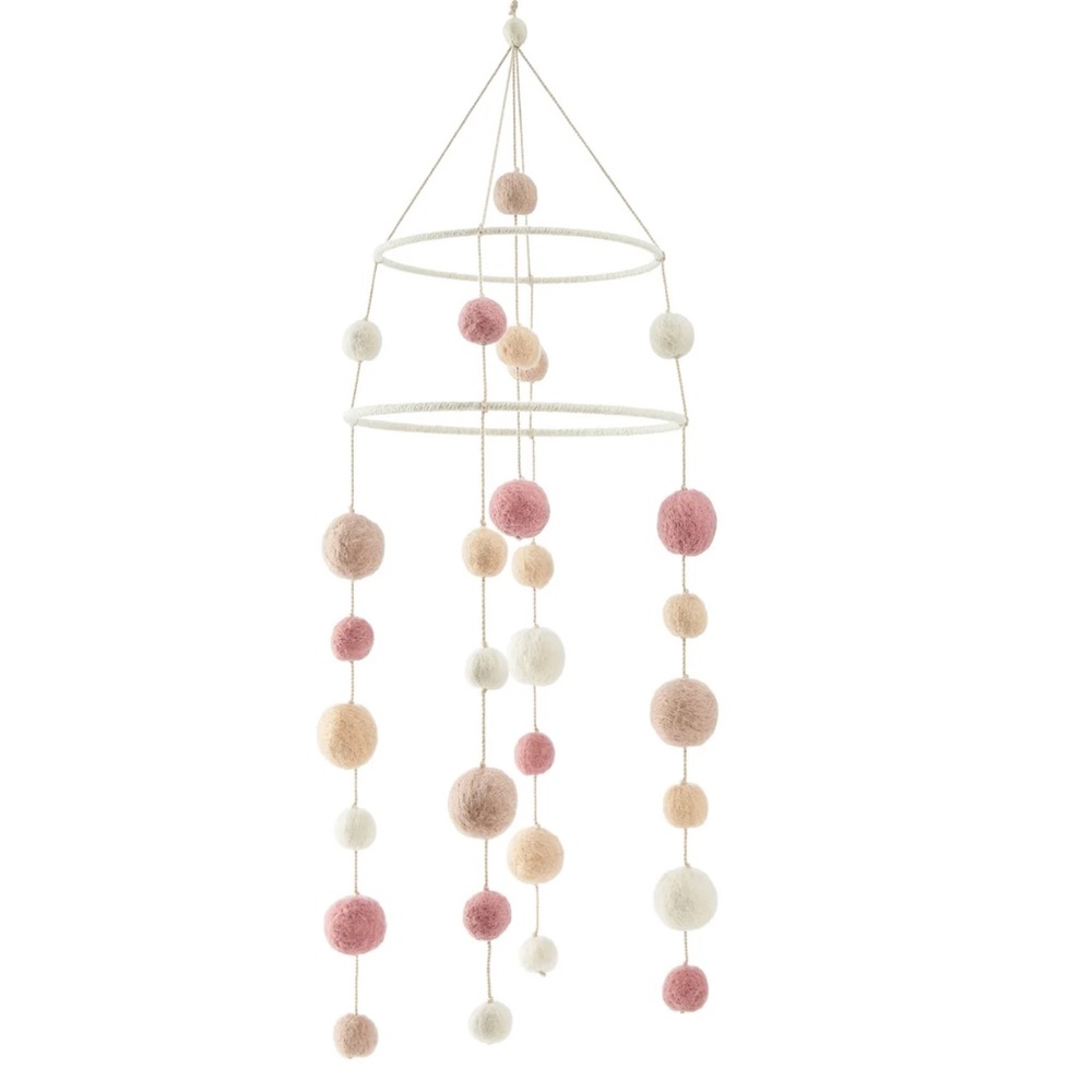 Pehr Dream-a-Little Dream Mobile in Petal